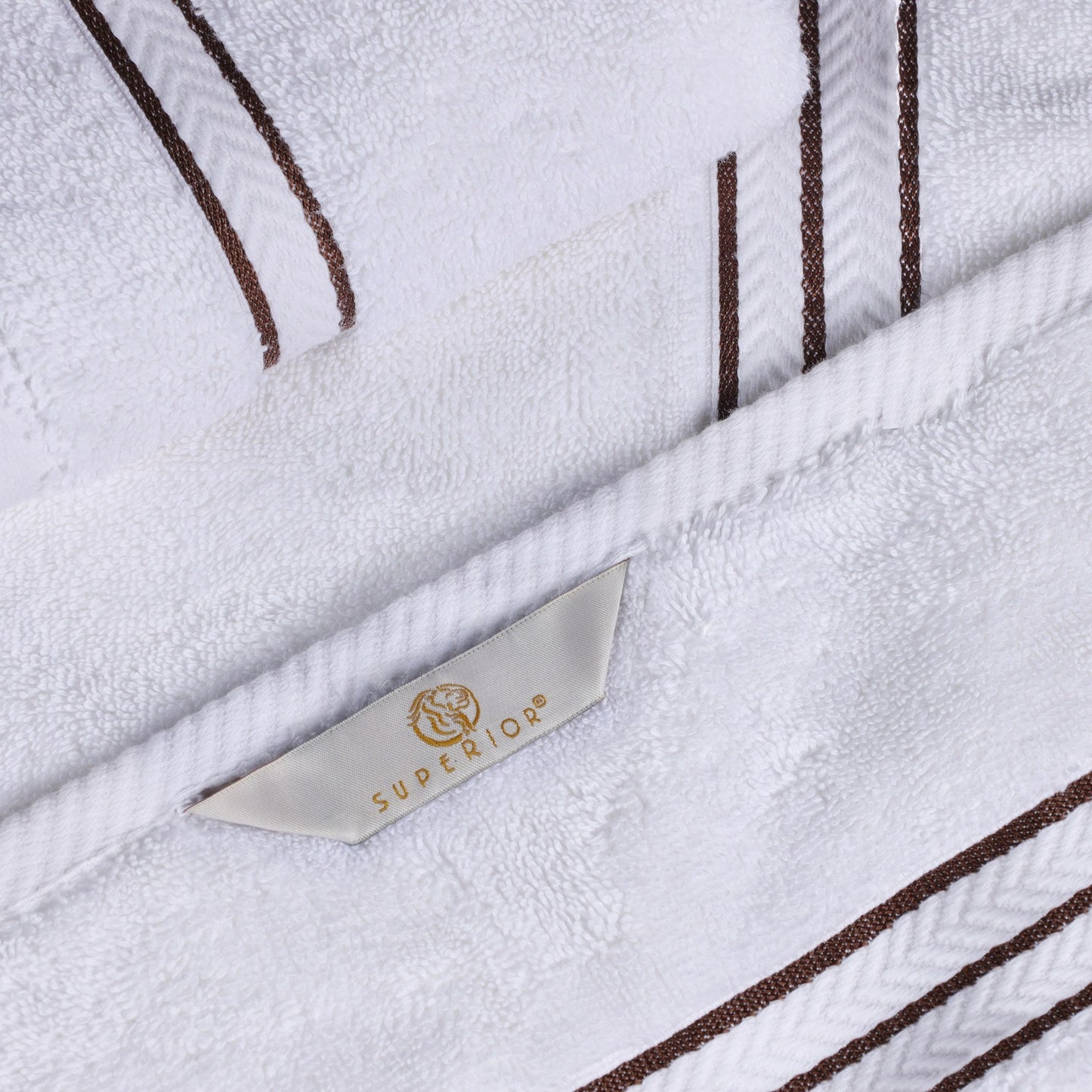 Ultra Plush Turkish Cotton Super Absorbent Solid 2-Piece Bath Sheet Set - Chocolate