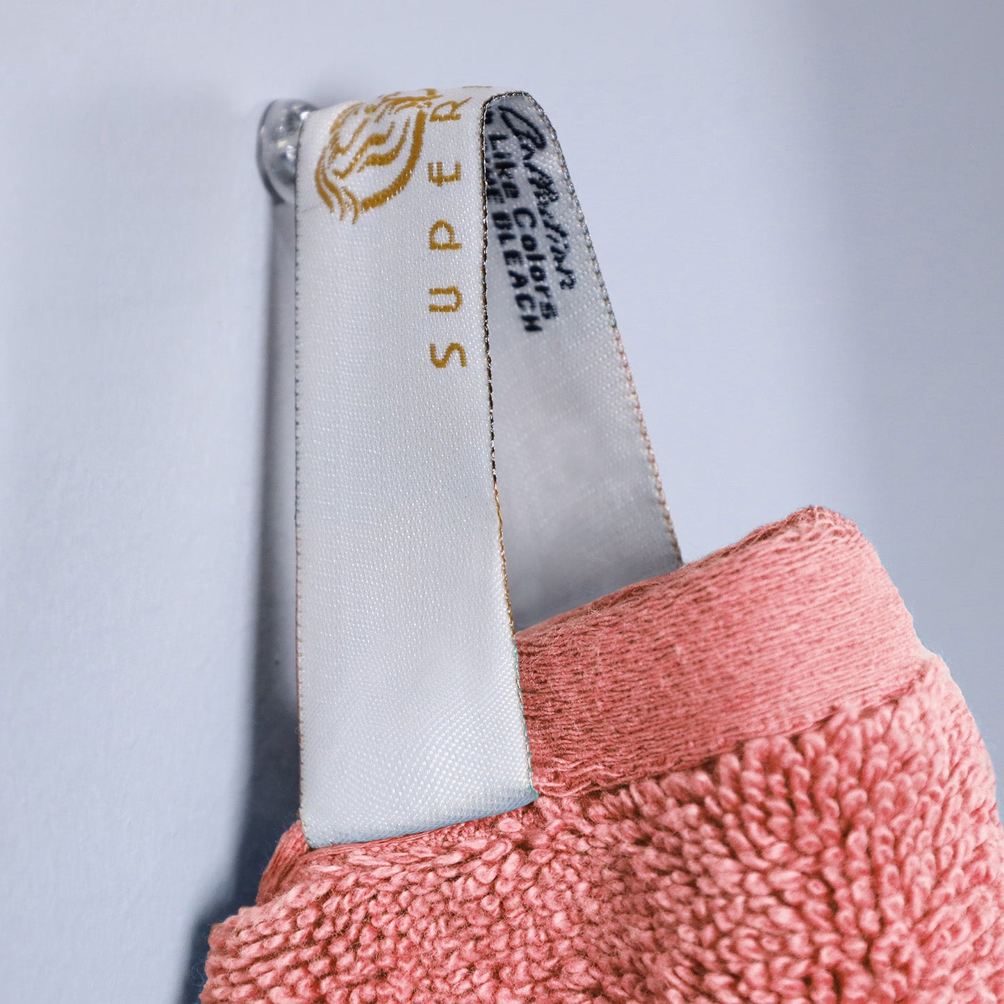 Superior Premium Turkish-Cotton Assorted Towel Set - Coral