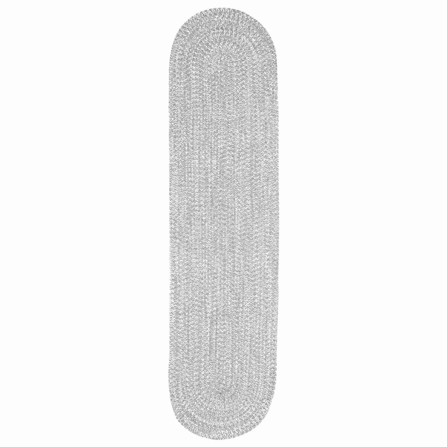 Reversible Braided Eco-Friendly Area Rug Indoor Outdoor Rugs - Canvas/White