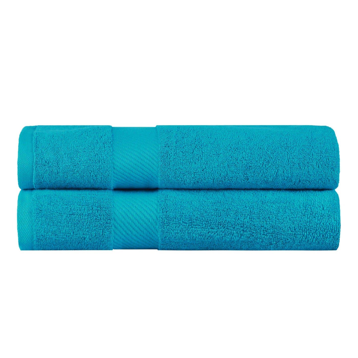 Kendell Egyptian Cotton Solid Medium Weight Bath Towel Set of 2