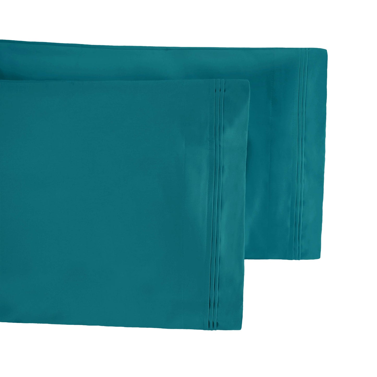 Premium 650 Thread Count Egyptian Cotton Solid Pillowcase Set - Carribean