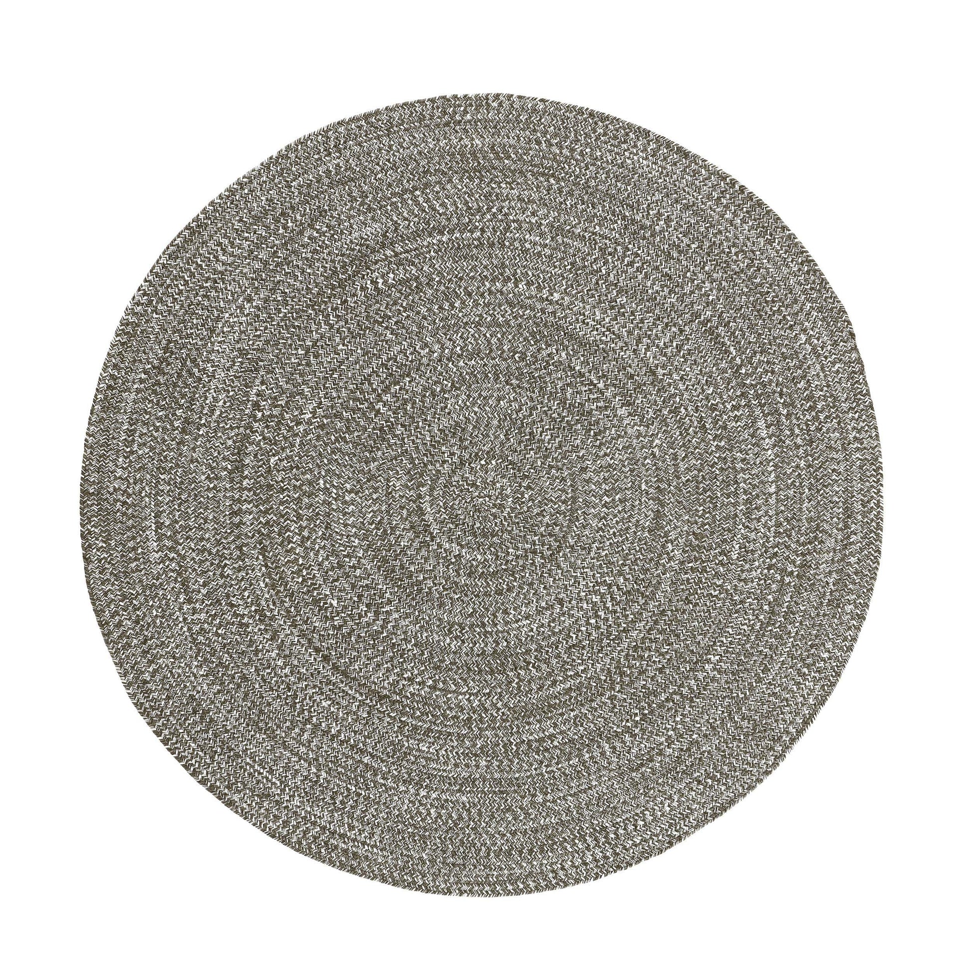 Reversible Braided Eco-Friendly Area Rug Indoor Outdoor Rugs - CharcoalWhite