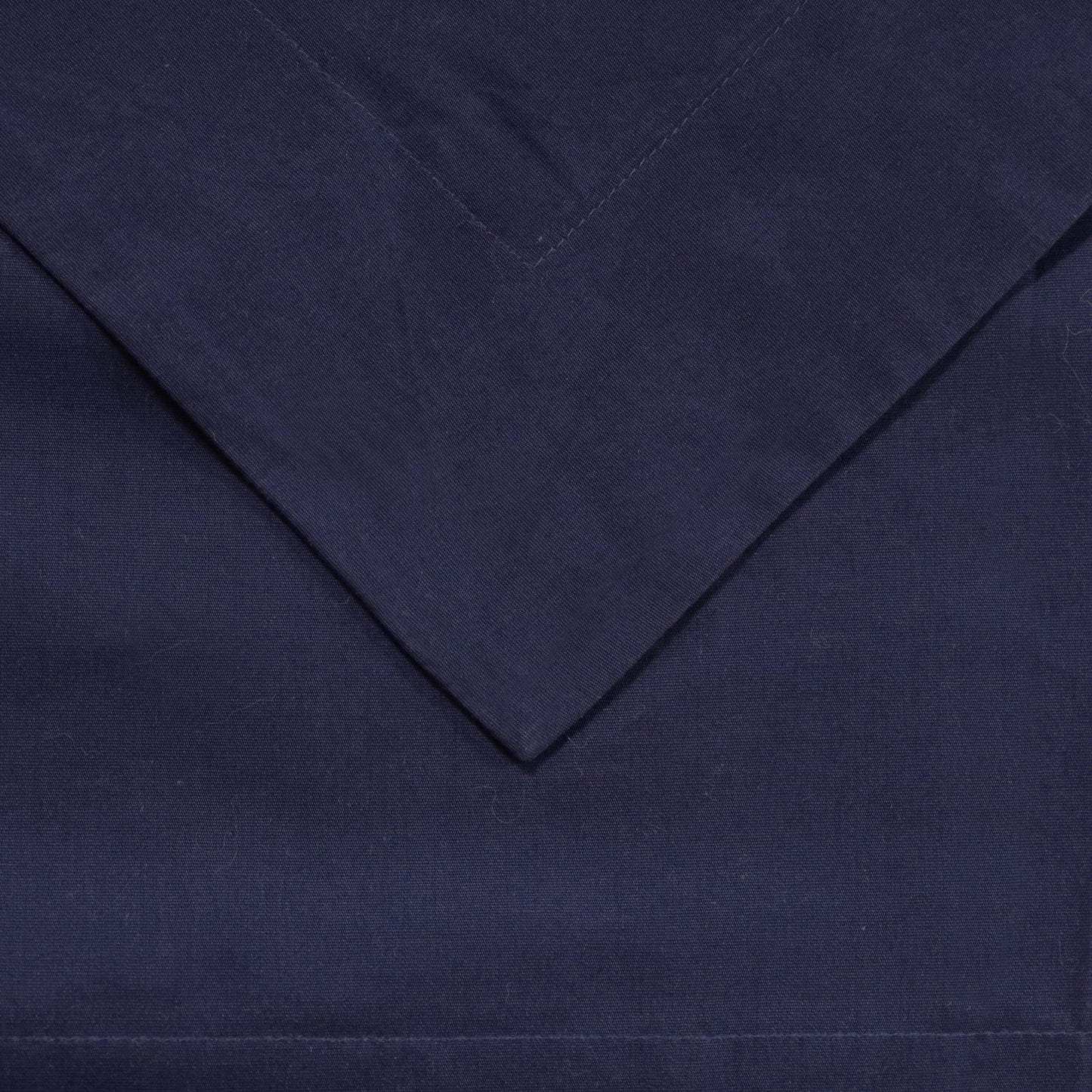 Cotton Percale Modern Traditional Duvet Cover Set - CrownBlue