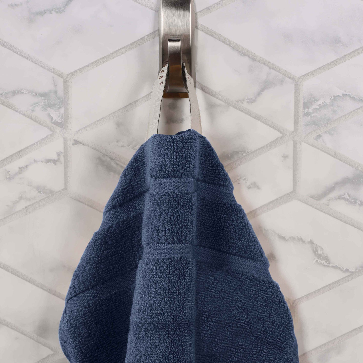 Napa Zero Twist Cotton Solid Waffle Honeycomb 9 Piece Towel Set