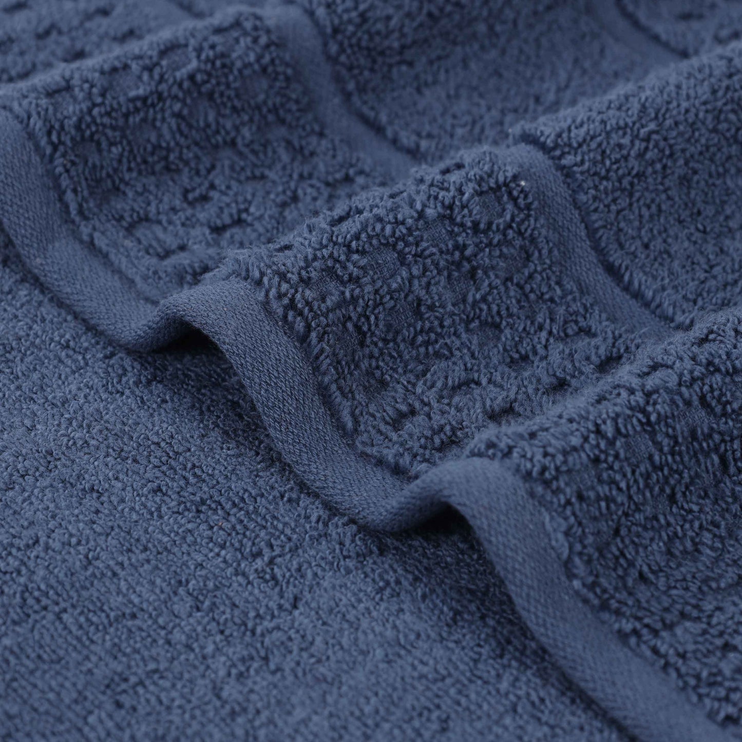Napa Zero Twist Cotton Solid Waffle Honeycomb 9 Piece Towel Set