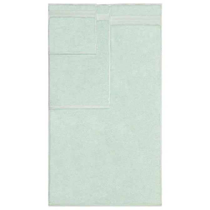 Turkish Cotton Highly Absorbent Solid 6 Piece Towel Set - DustyAqua