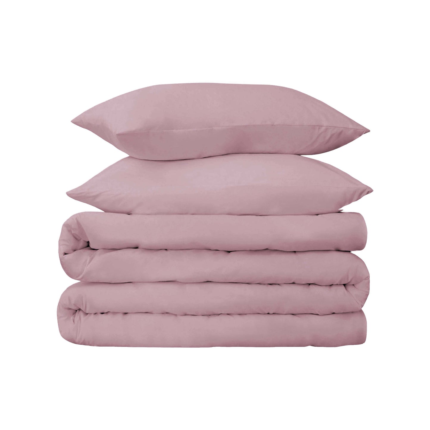 Superior Premium Egyptian Cotton 530 Thread Count Solid Duvet Cover Set - Lavender