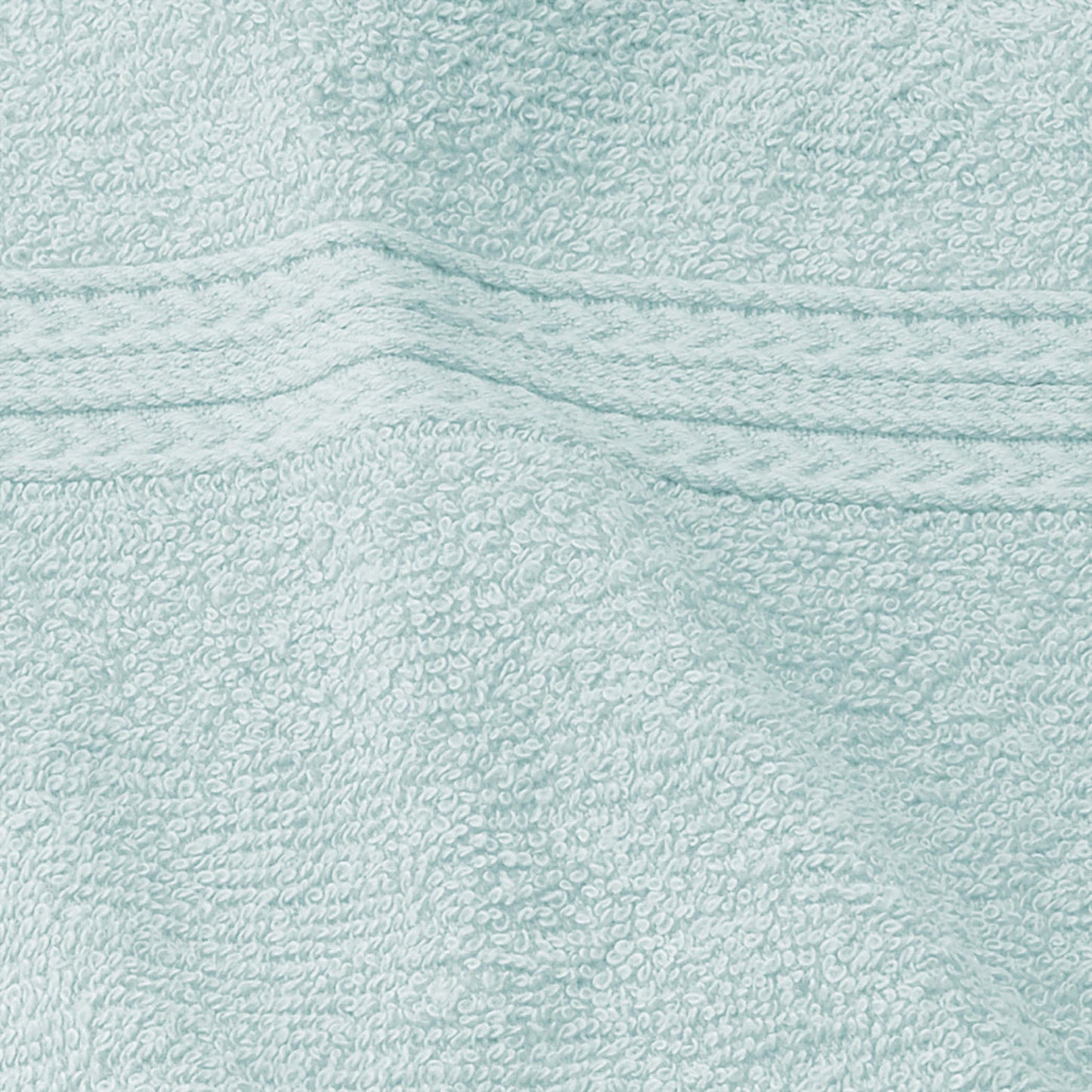Eco-Friendly Ring Spun Cotton Towel Set - Aquamarine
