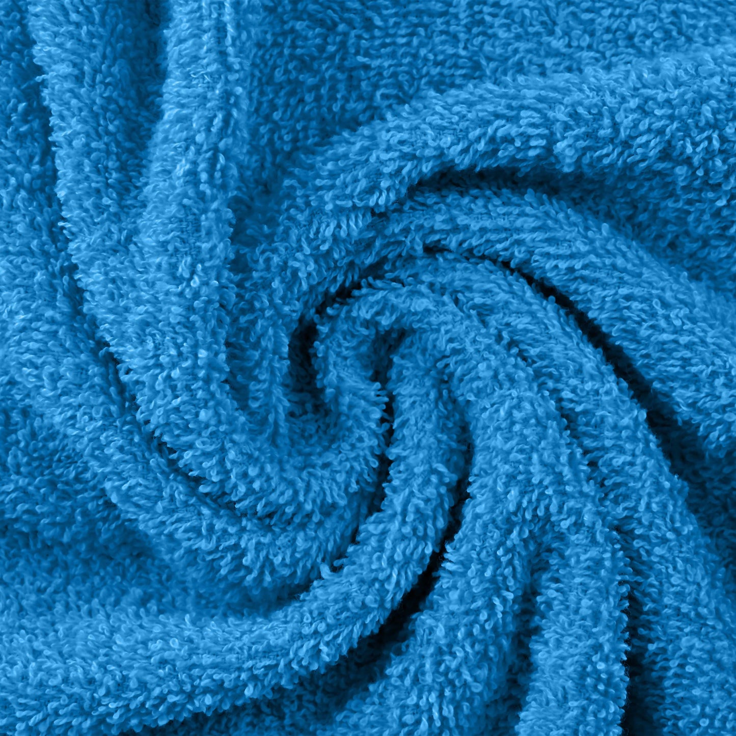 Eco-Friendly Ring Spun Cotton Towel Set - Aster Blue