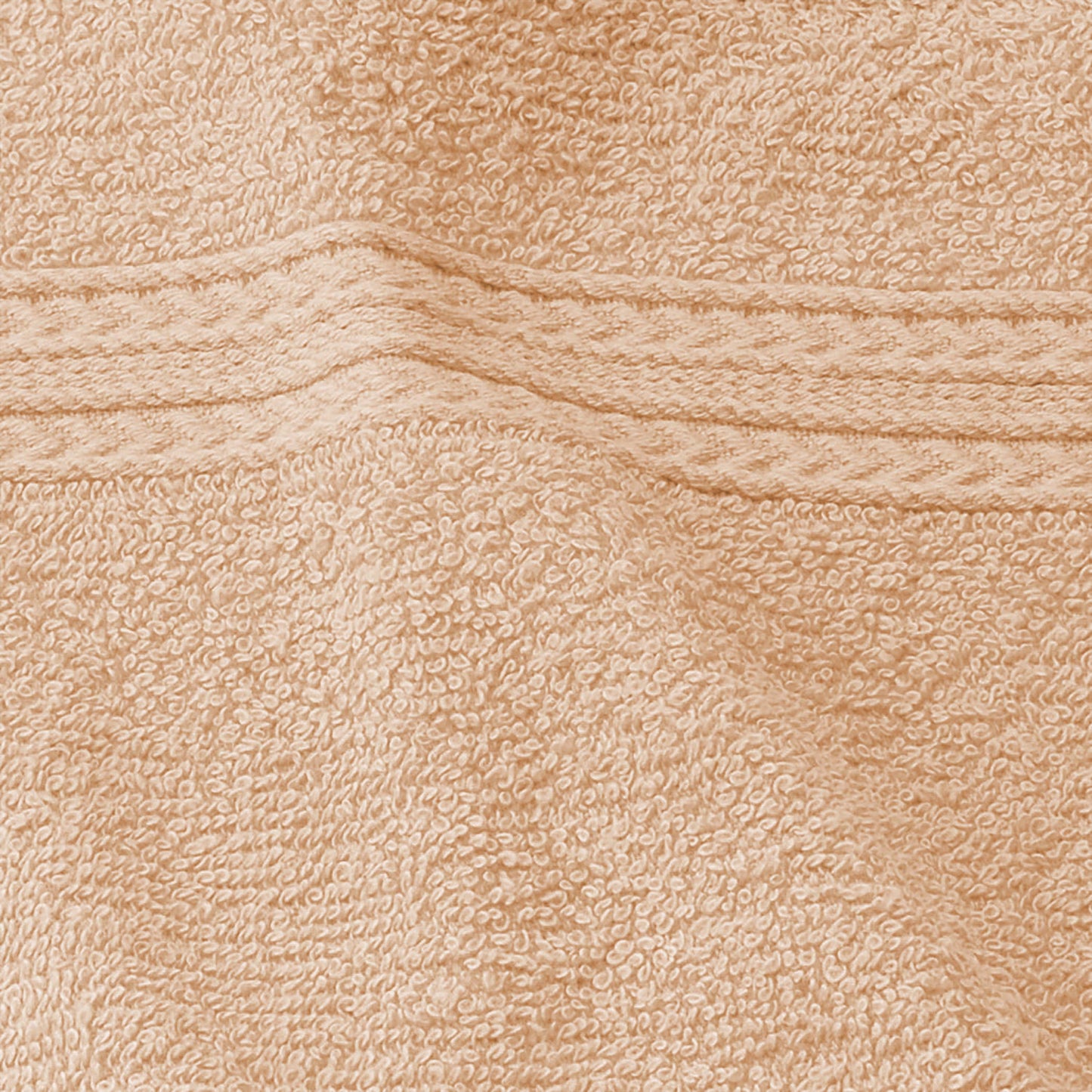 Eco-Friendly Ring Spun Cotton Towel Set - Camel