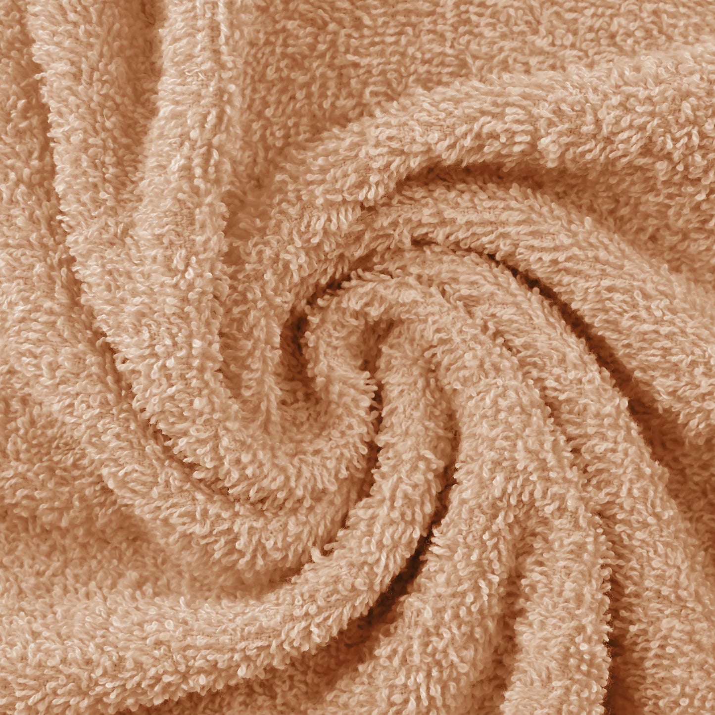 Eco-Friendly Ring Spun Cotton Towel Set - Camel