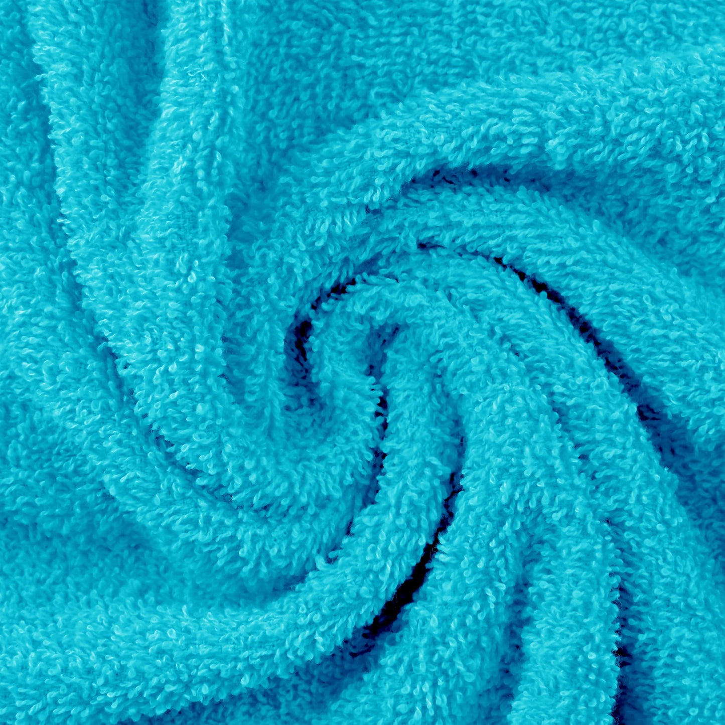 Eco-Friendly Ring Spun Cotton Towel Set - Turquoise