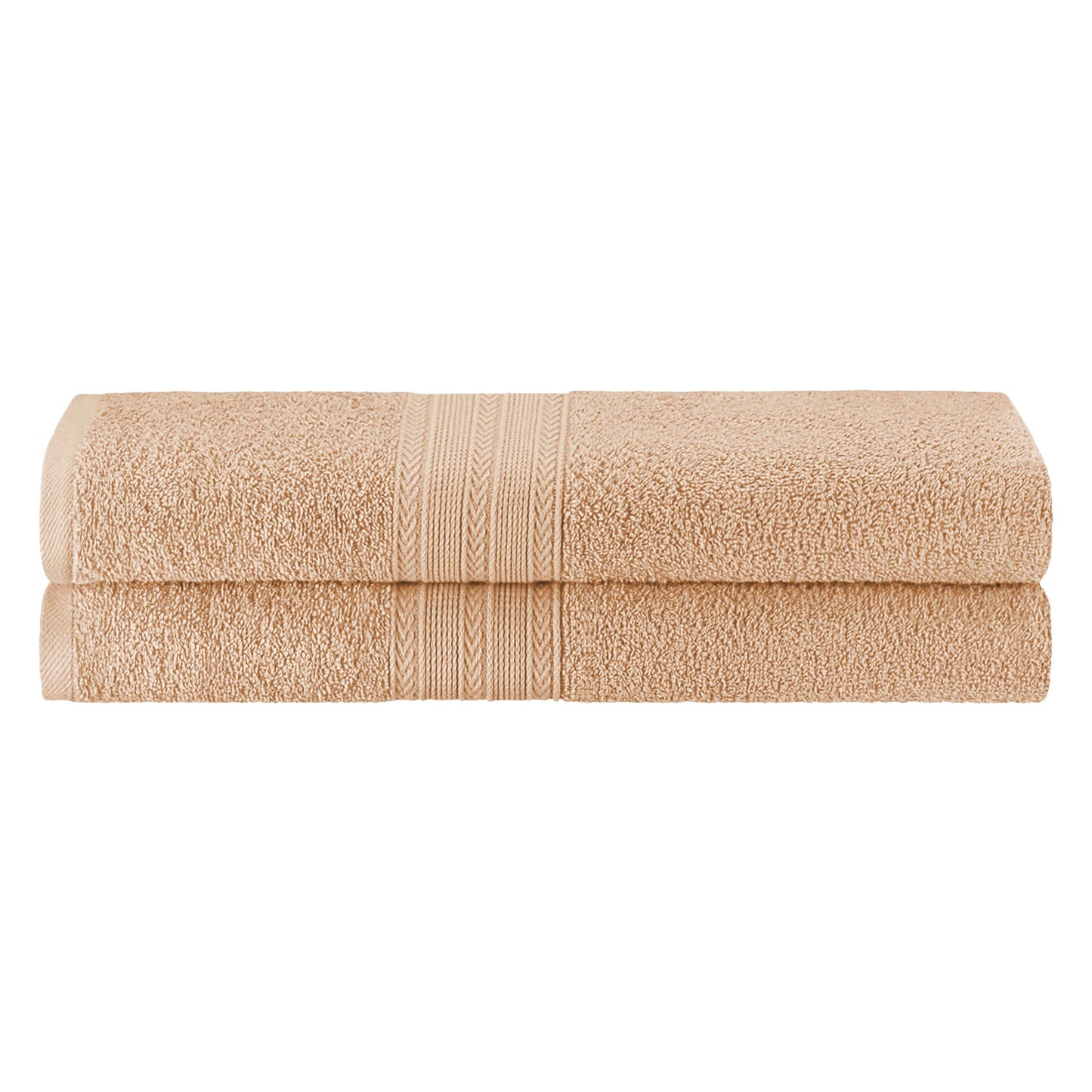 Eco-Friendly Ring Spun Cotton Towel Set - Camel