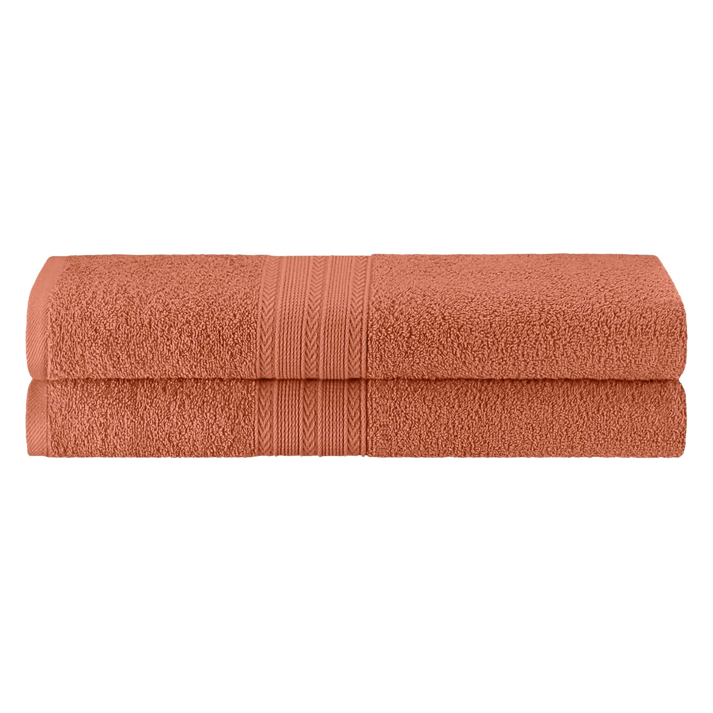 Eco-Friendly Ring Spun Cotton Towel Set - Copper