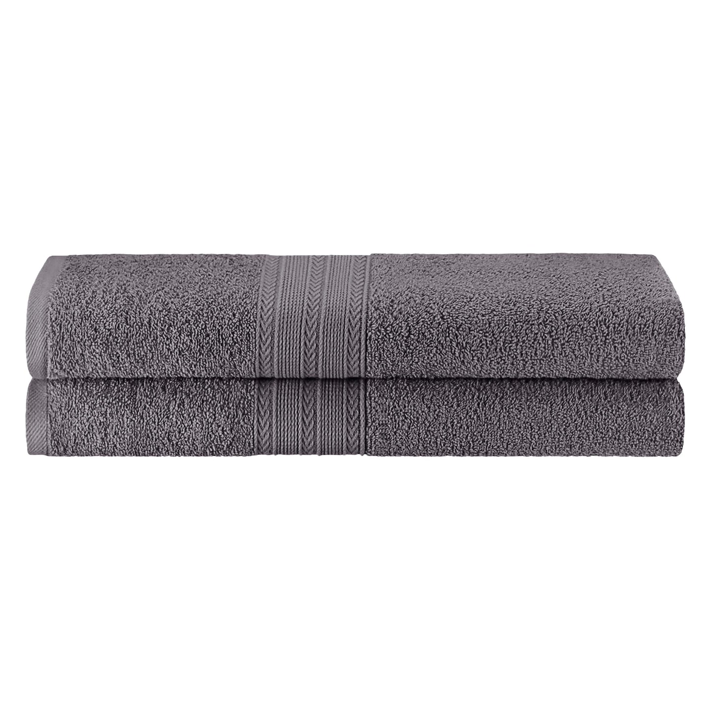 Eco-Friendly Ring Spun Cotton Towel Set - Graphite