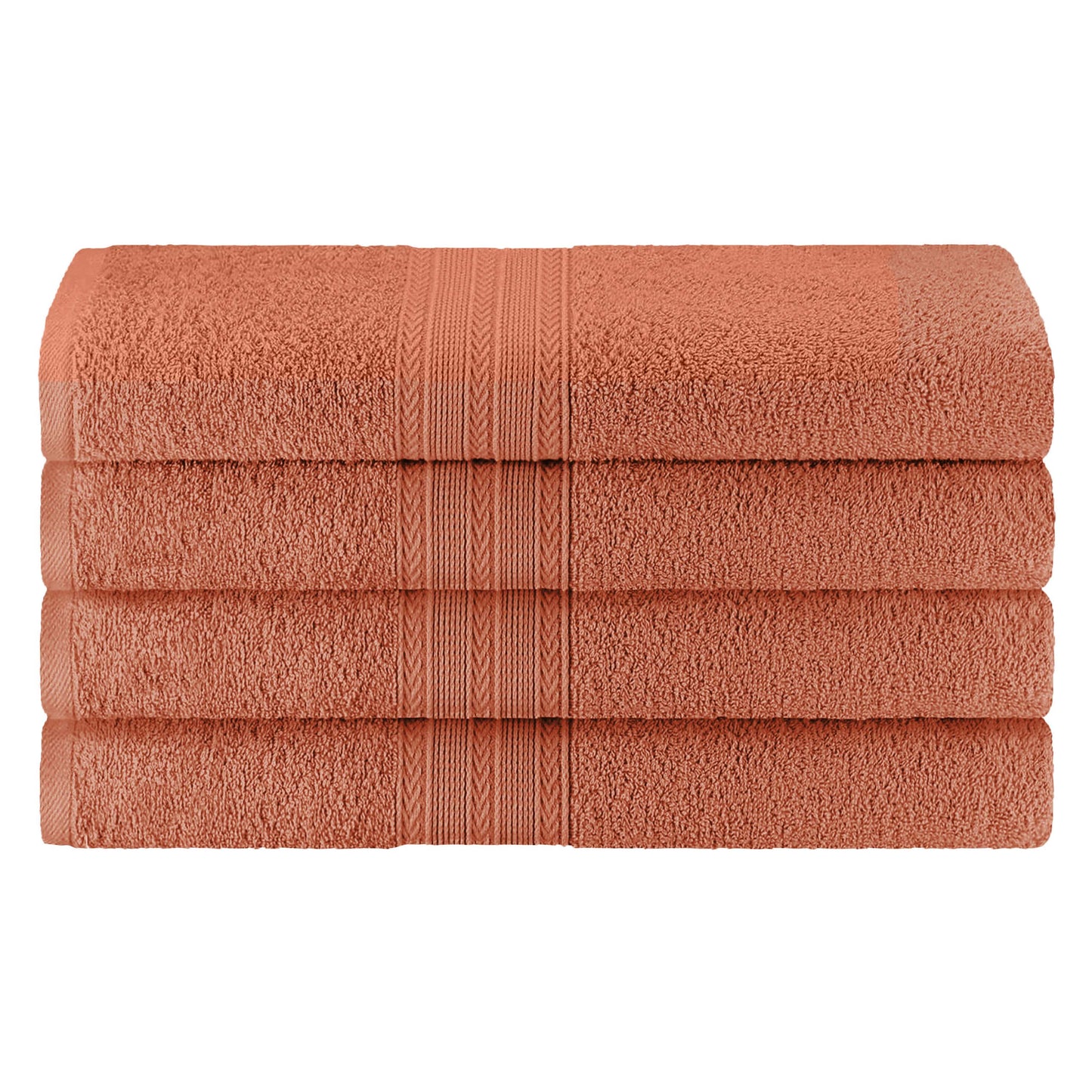 Eco-Friendly Ring Spun Cotton Towel Set - Copper