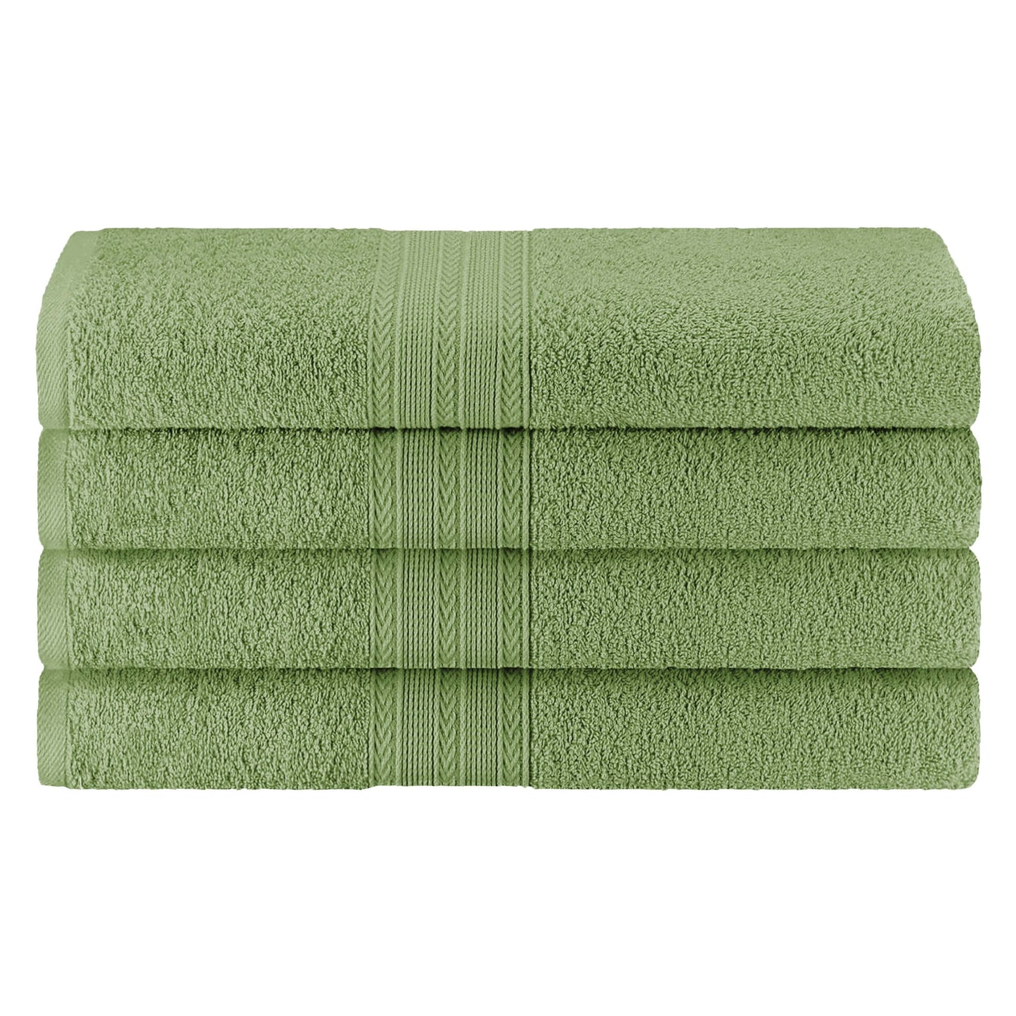 Eco-Friendly Ring Spun Cotton Towel Set - Terrace Green