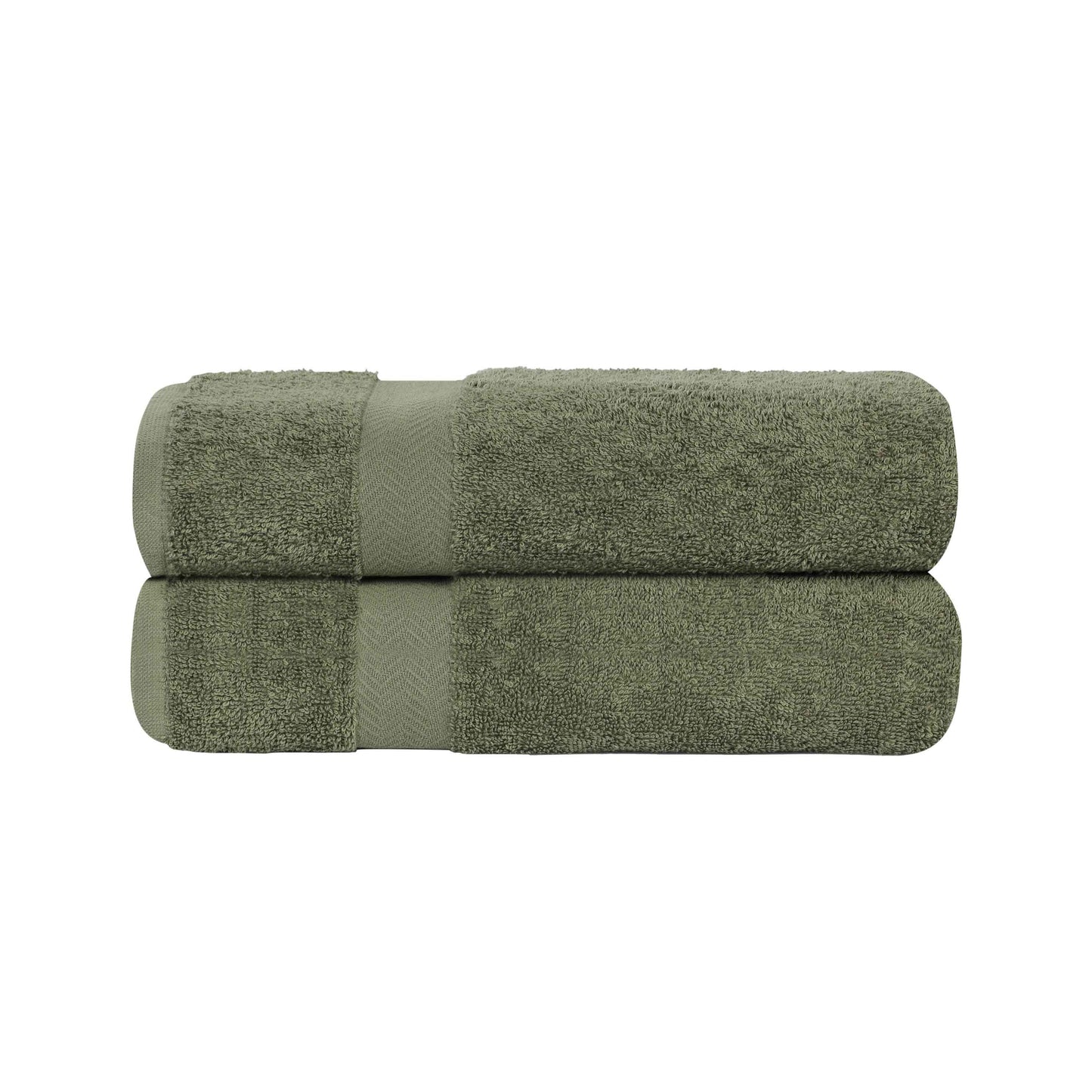 Cotton Eco-Friendly Bathroom Essentials 2 Piece Bath Sheet Set