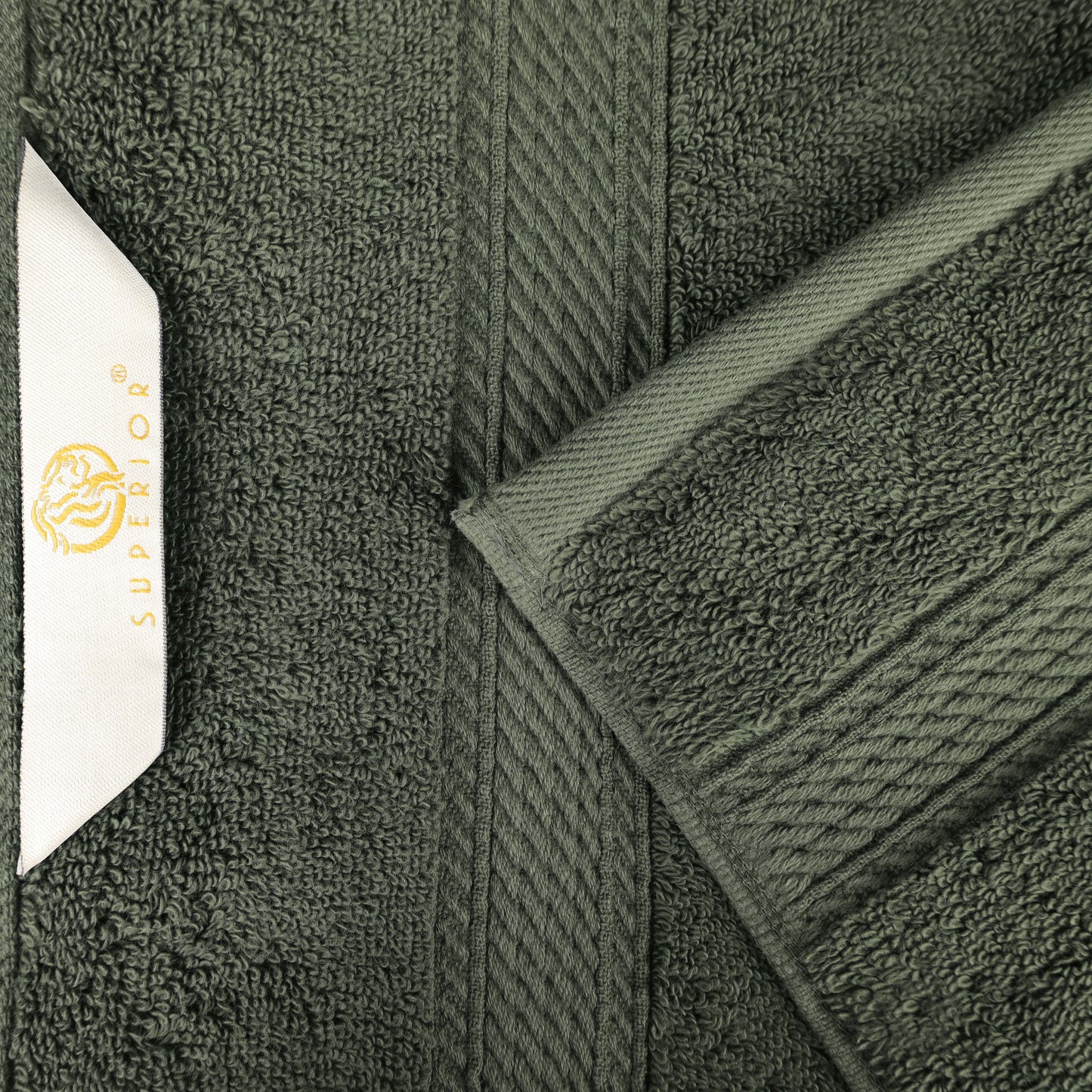 Madison Egyptian Cotton Pile Heavyweight 2 Piece Bath Towel Set