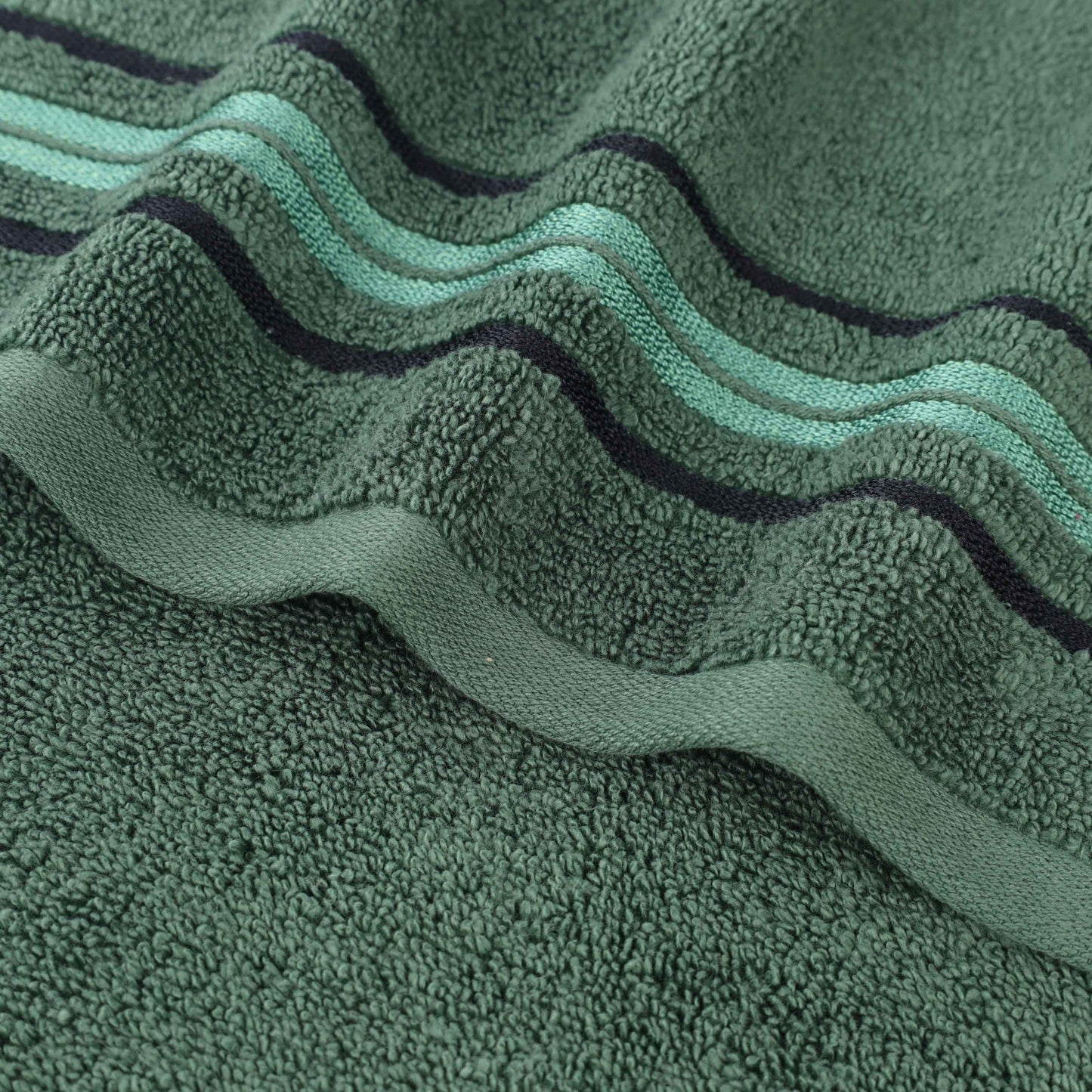 Sadie Zero Twist Cotton Solid Absorbent 3 Piece Towel Set