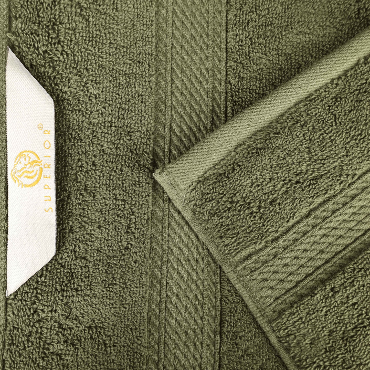 Madison Egyptian Cotton Pile Plush Heavyweight 6 Piece Towel Set