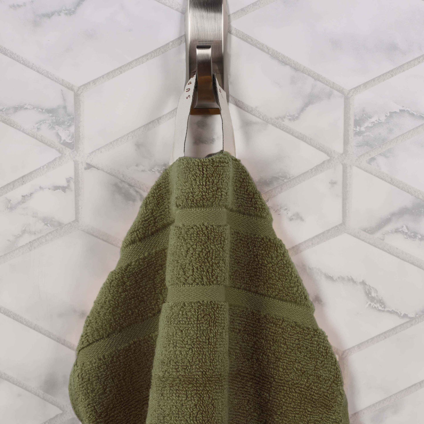 Napa Zero Twist Cotton Solid Waffle Honeycomb 9 Piece Towel Set