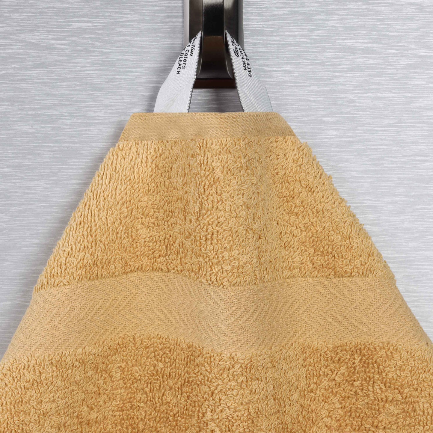 6 Piece Cotton Eco-Friendly Soft Absorbent Towel Set