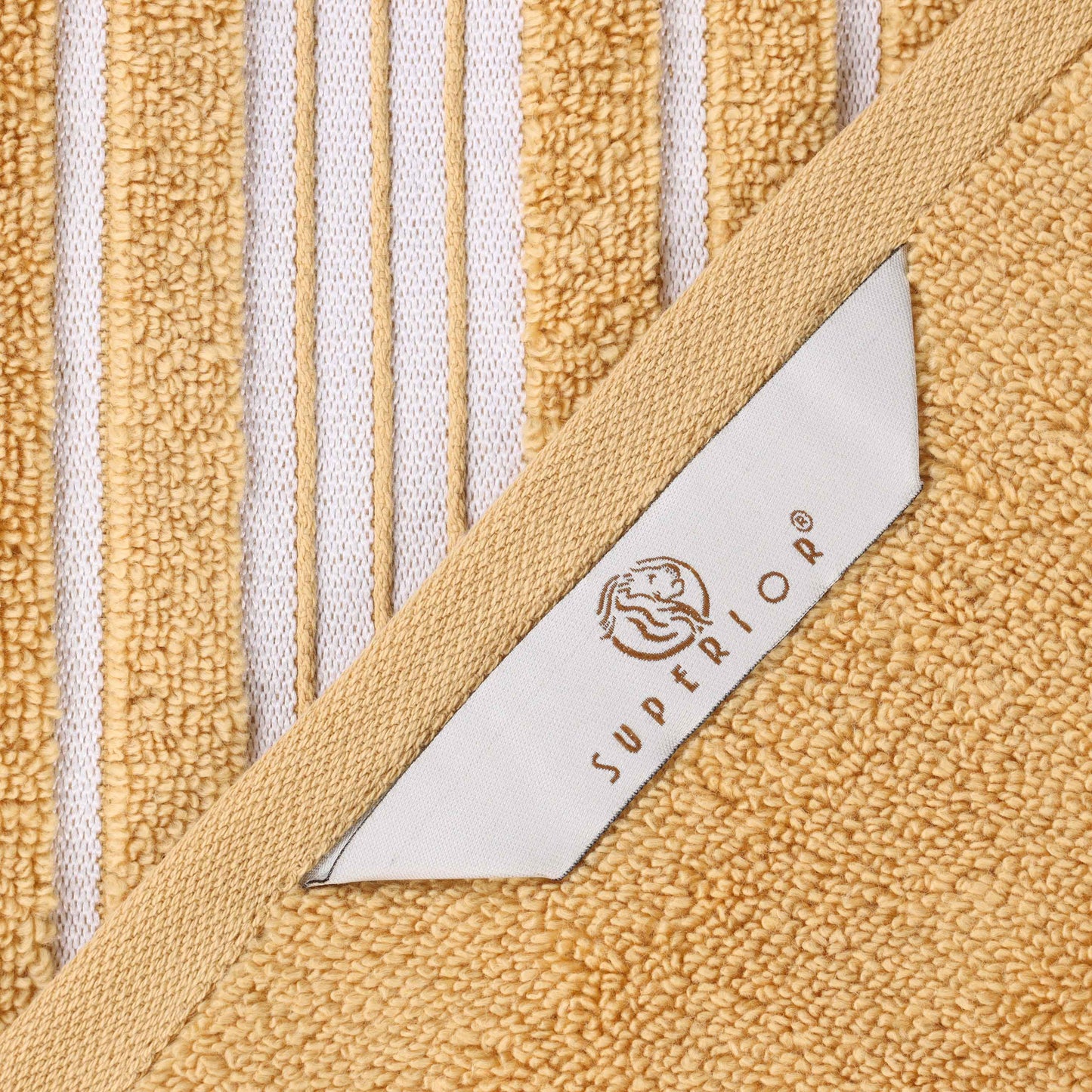 Sadie Zero Twist Cotton Solid Absorbent 3 Piece Towel Set