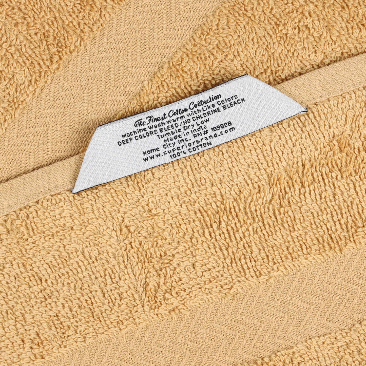 Highly Absorbent Eco-Friendly Soft Cotton 18 Piece Towel Set
