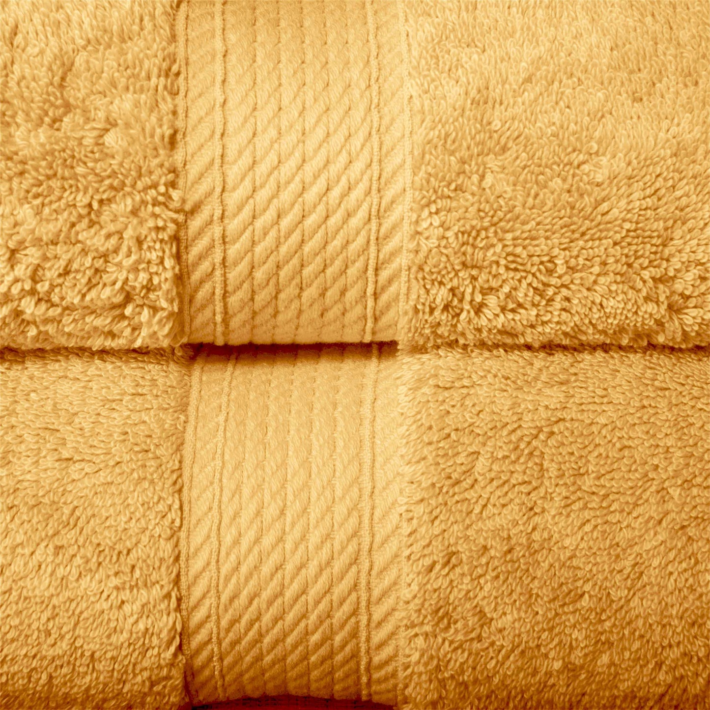 Madison Egyptian Cotton Pile Plush Heavyweight 6 Piece Towel Set