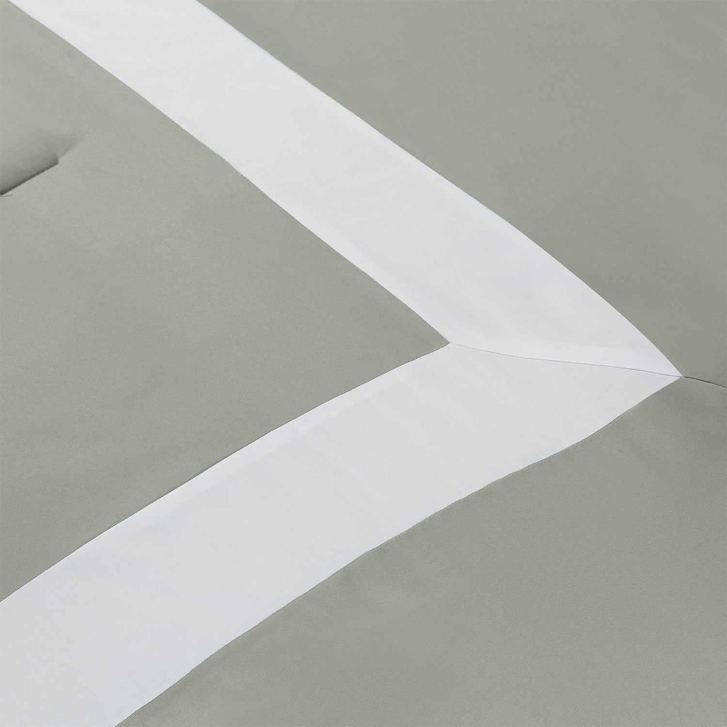 Superior Grammercy Down Alternative Tufted Comforter Set - Grey
