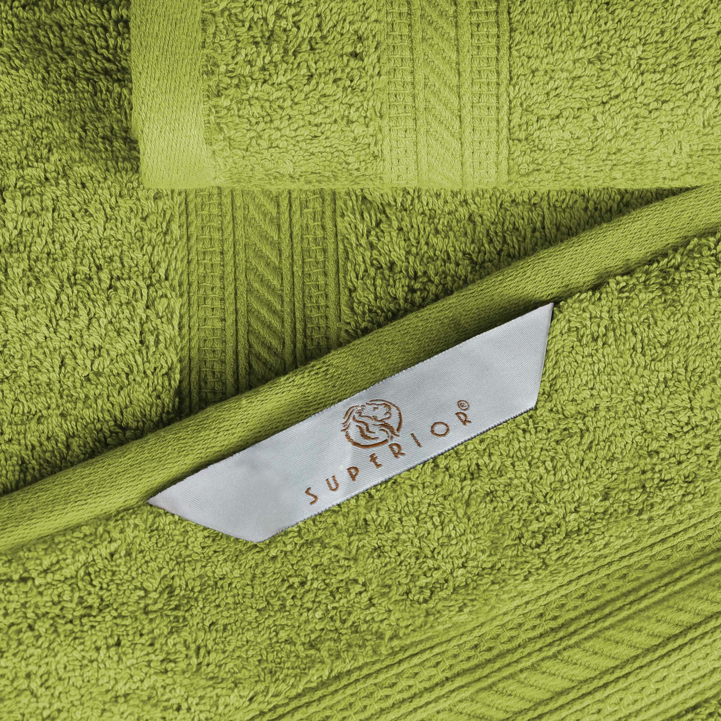 Cotton Heavyweight Absorbent Plush 6 Piece Towel Set - GreenEssense