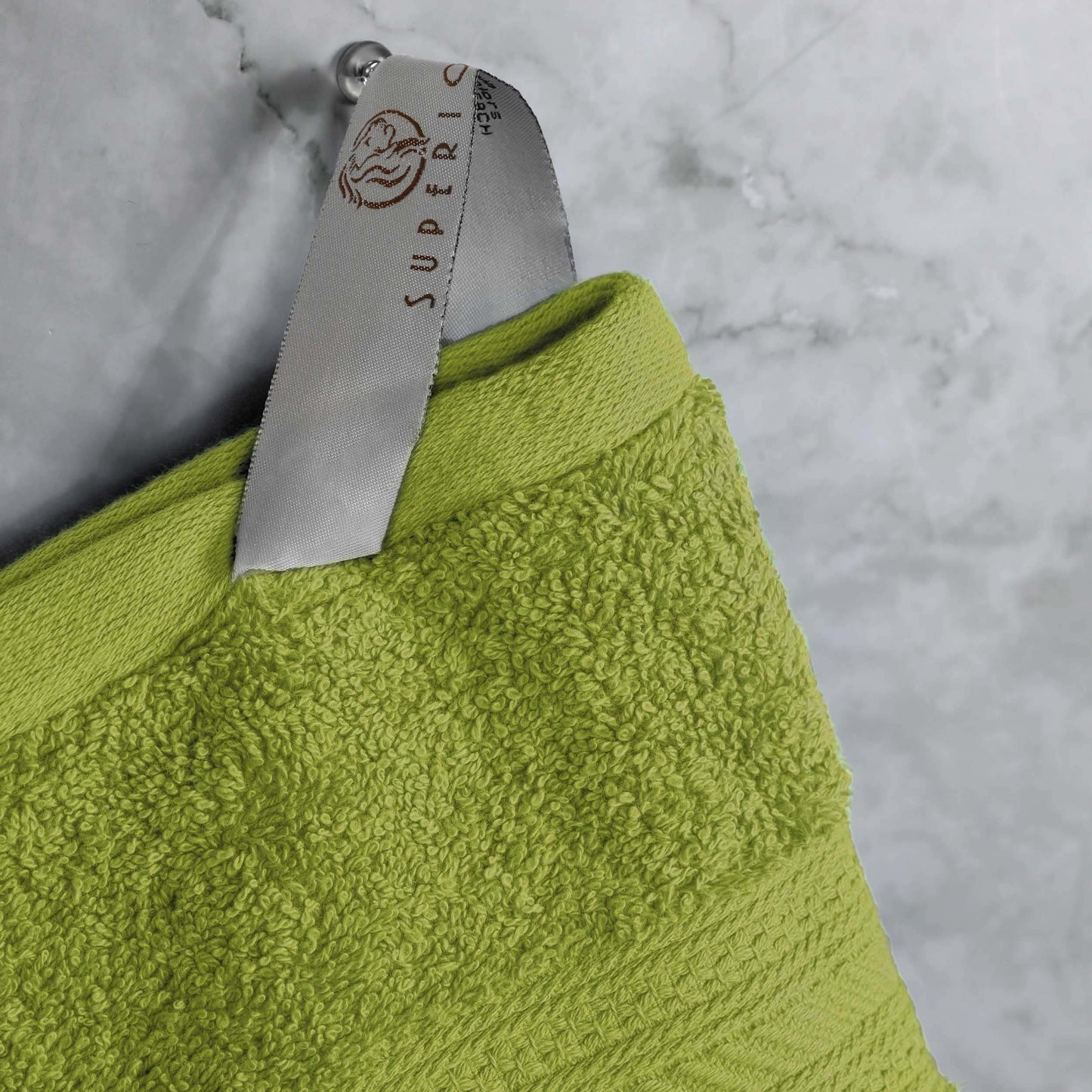 Cotton Heavyweight Absorbent Plush 8 Piece Towel Set - GreenEssense