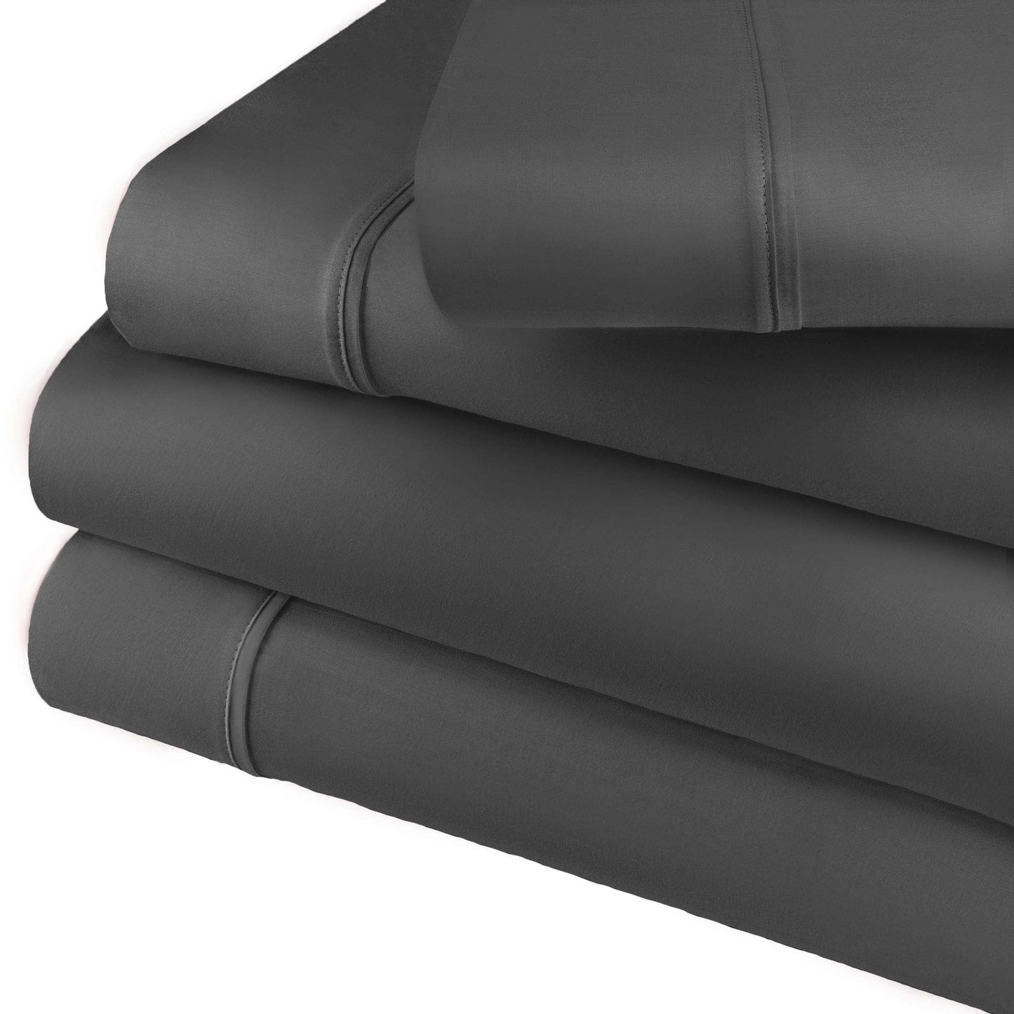 Cotton Blend 800 Thread Count Solid Deep Pocket Bed Sheet Set