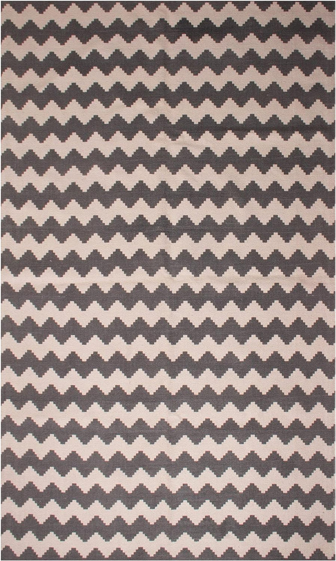 Zigzag Foldable Cotton Area Rug