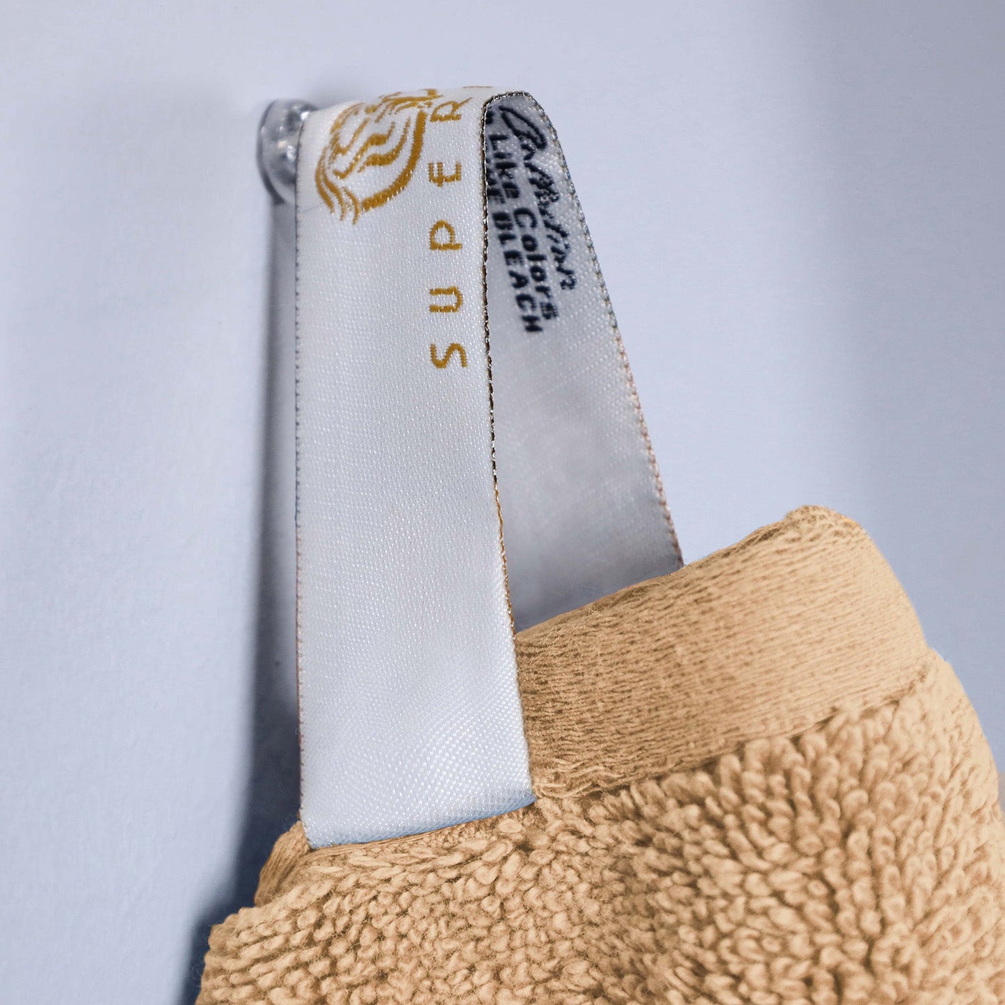Superior Premium Turkish-Cotton Assorted Towel Set - Hazelnut
