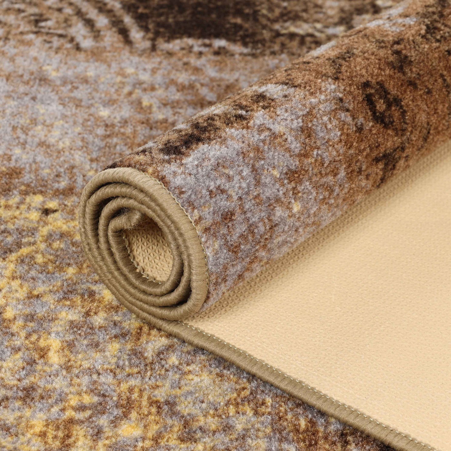 Hadley Damask Indoor Area Rug or Runner Rug