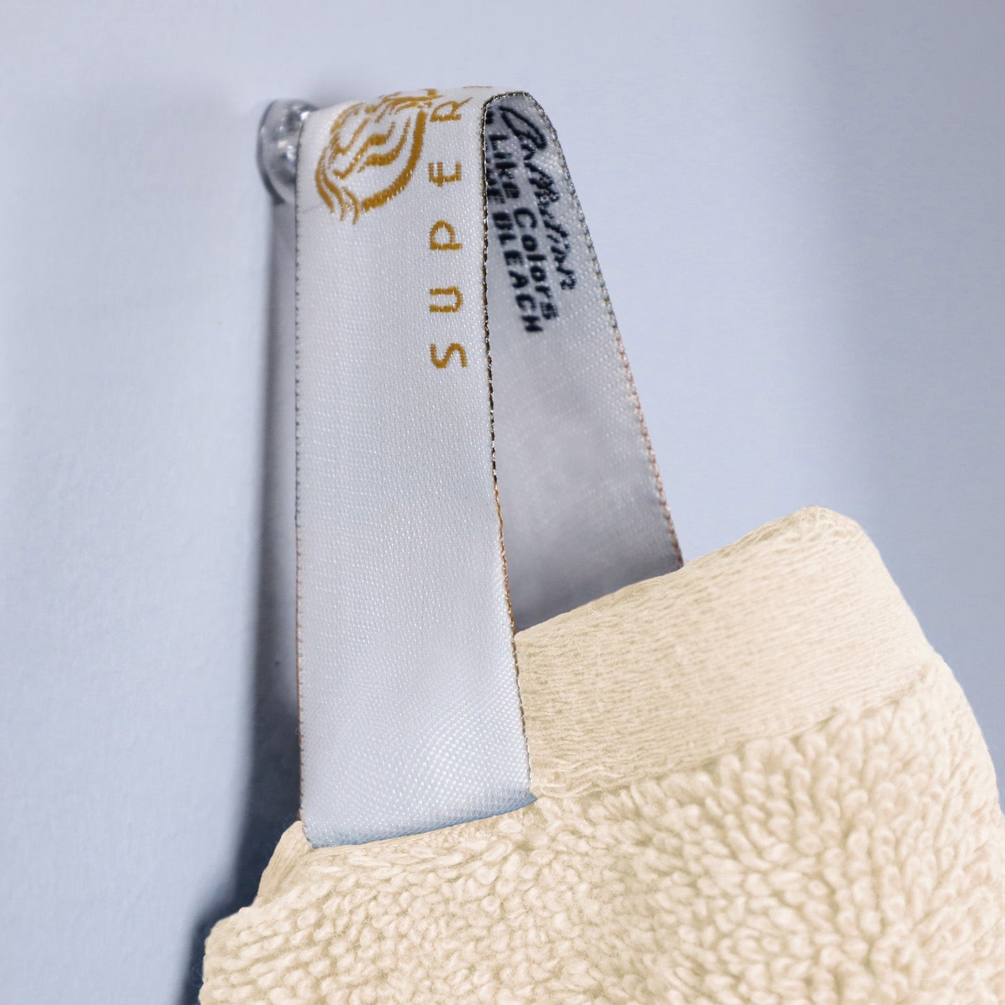Superior Premium Turkish-Cotton Assorted Towel Set - Ivory