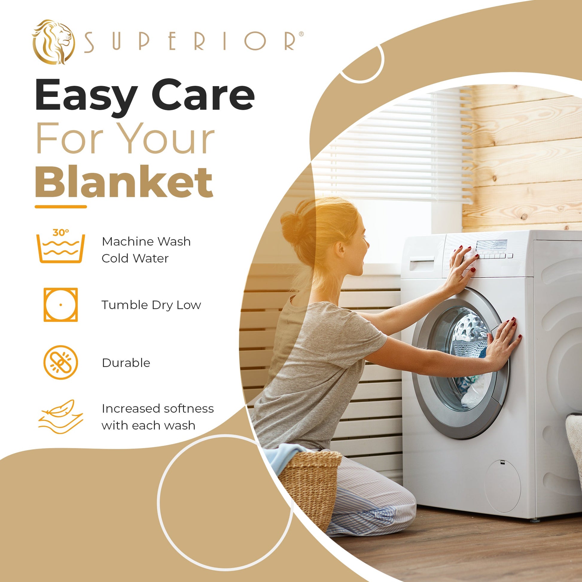 Waffle Weave Honeycomb Knit Soft Solid Textured Cotton Blanket - White