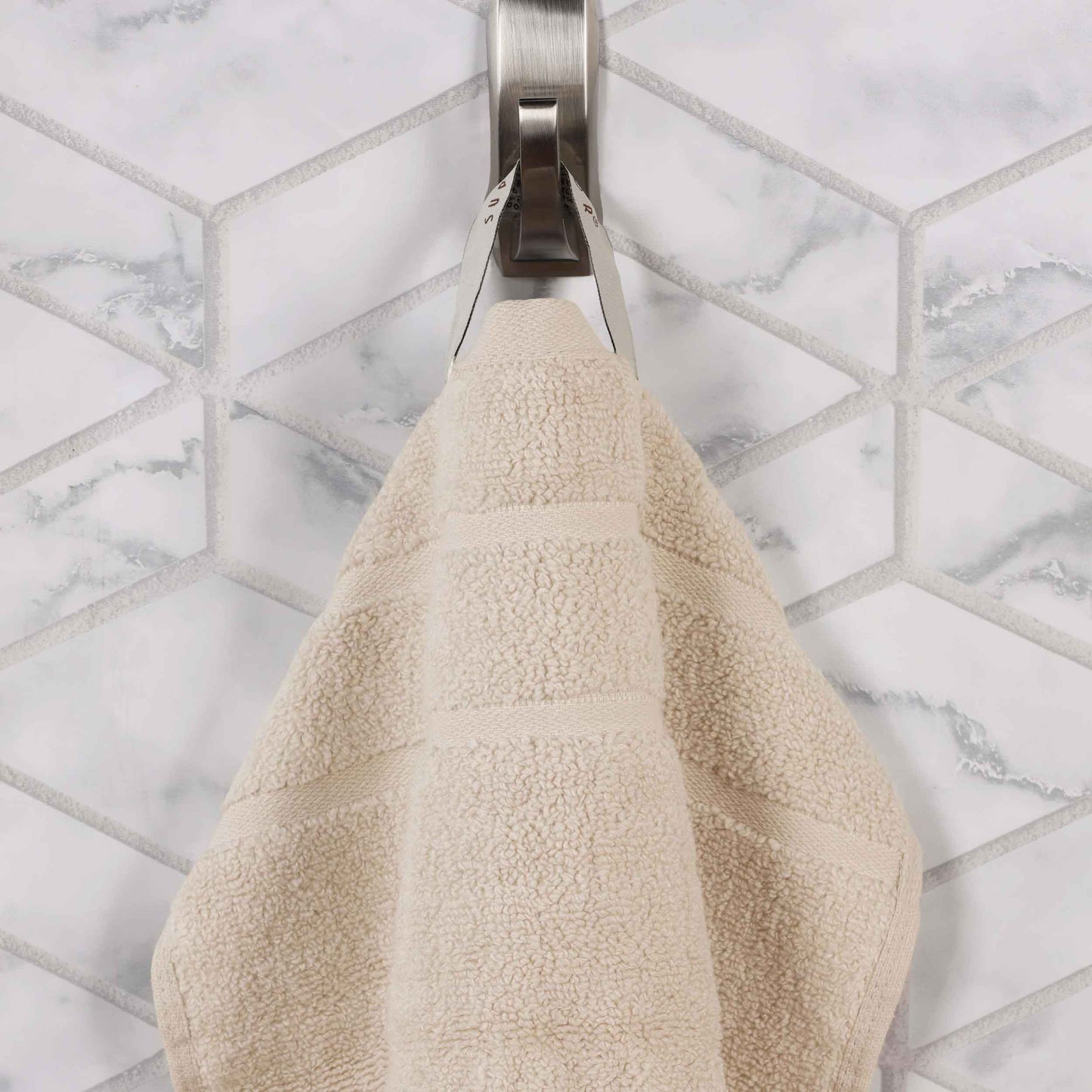 Napa Zero Twist Cotton Solid Waffle Honeycomb 9 Piece Towel Set