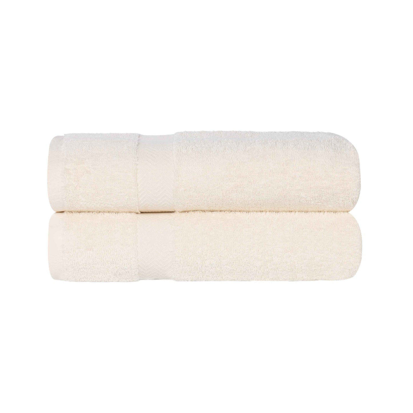 Cotton Eco-Friendly Bathroom Essentials 2 Piece Bath Sheet Set