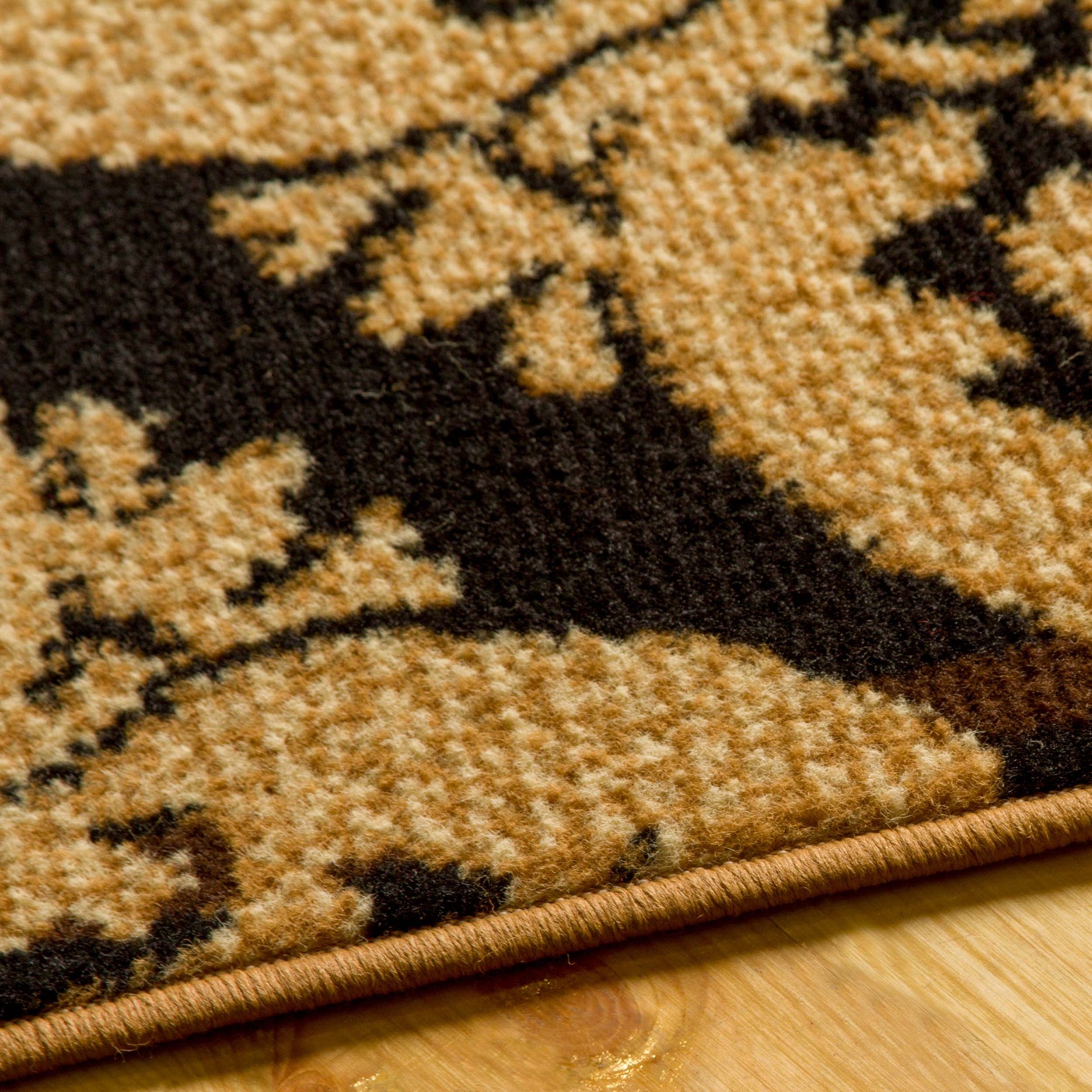 Xiaomi Contemporary Geometric Medallion Indoor Area Rug or Runner - Ivory