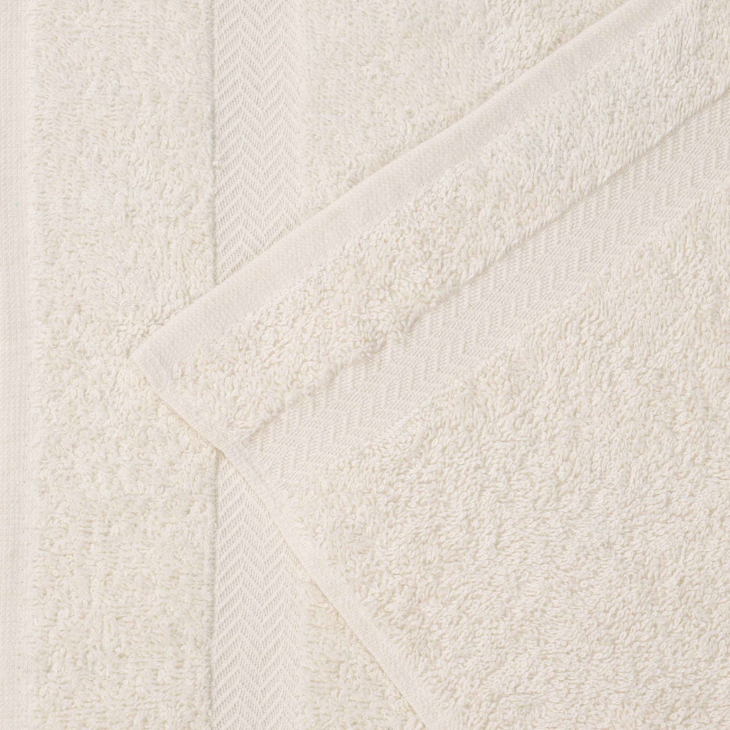 Eco-Friendly Cotton Absorbent 24-Piece Washcloth / Face Towel Set
