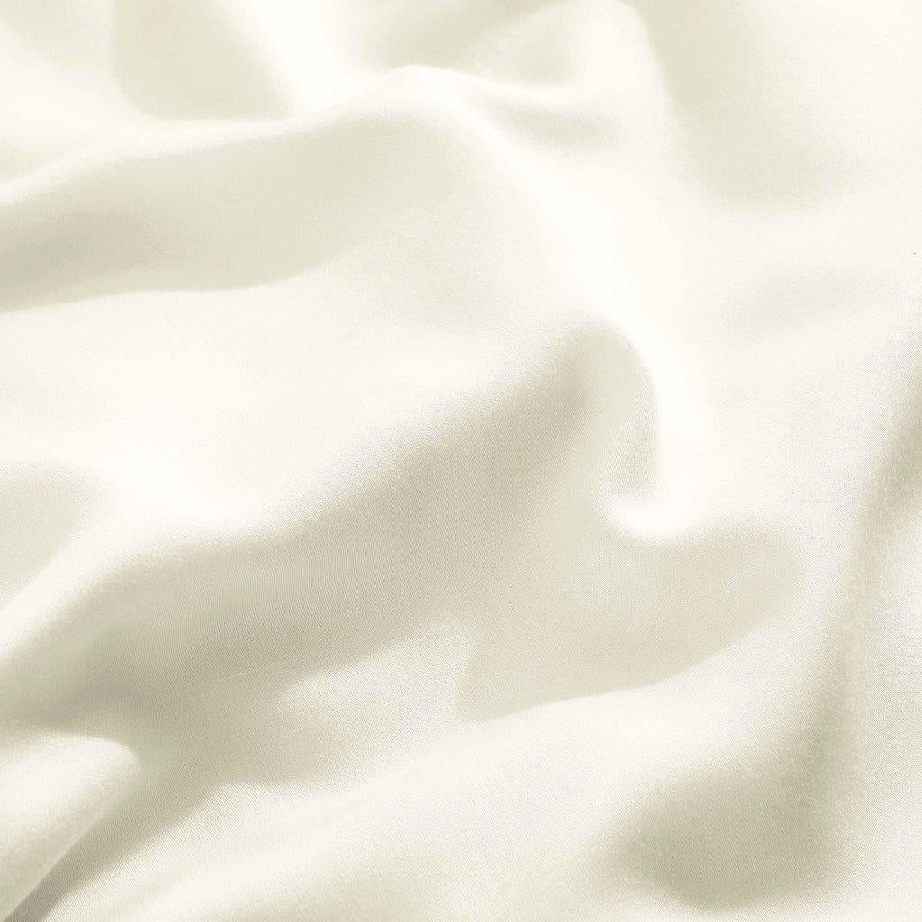 300 Thread Count Modal from Beechwood Solid Duvet Cover Set - Ivory