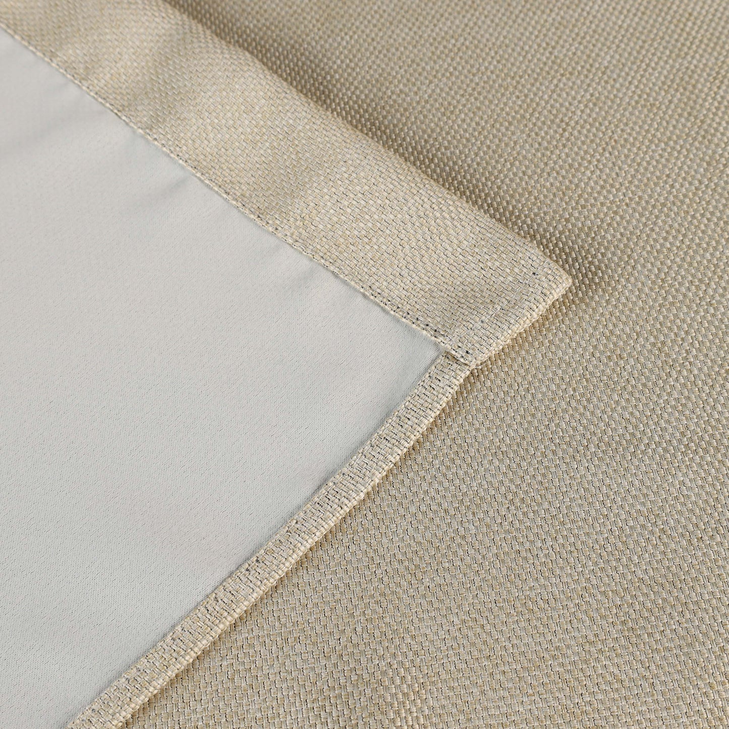 Jaxon Textured Blackout Curtain Set of 2 Panels - Ivory