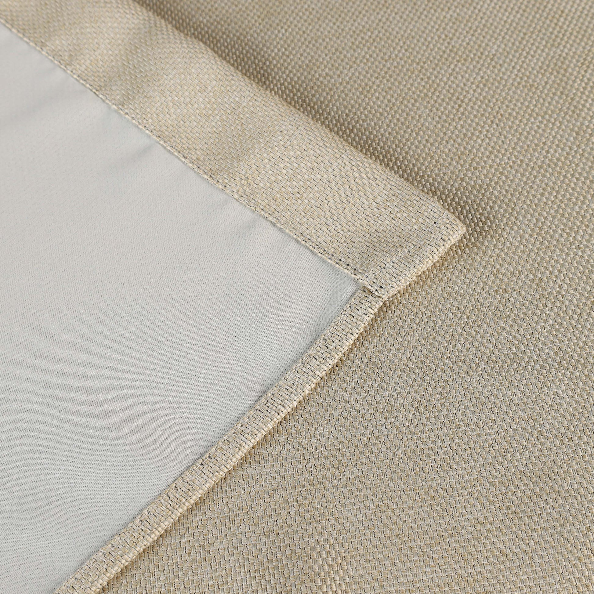 Jaxon Textured Blackout Curtain Set of 2 Panels - Ivory
