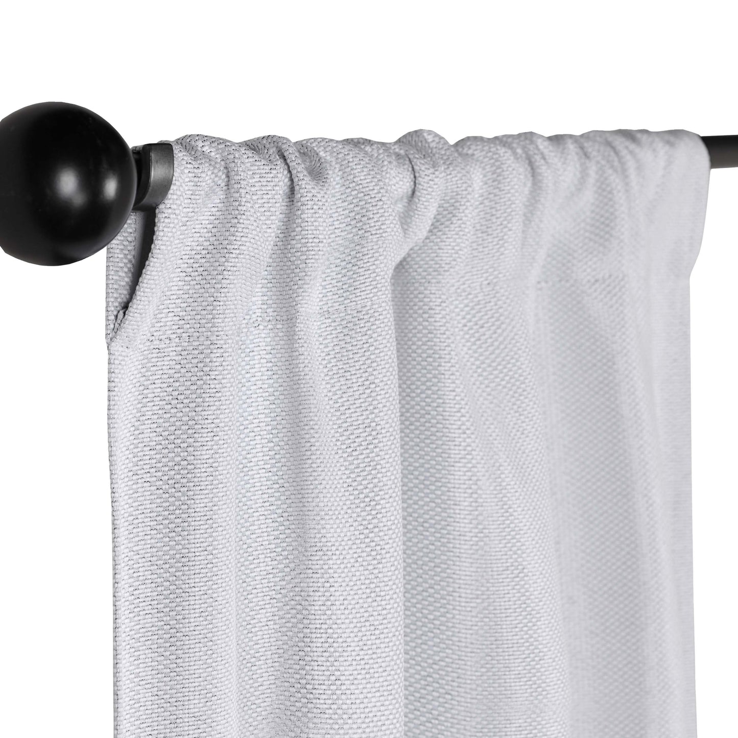 Jaxon Textured Blackout Curtain Set of 2 Panels - Platinum