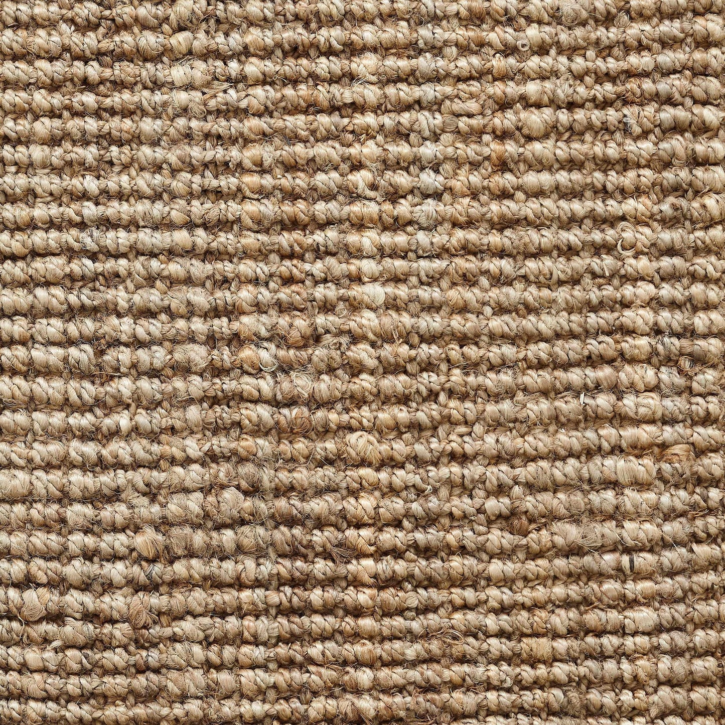 Superior Kula Farmhouse Natural Braided Jute Reversible Indoor Area Rug - Natural
