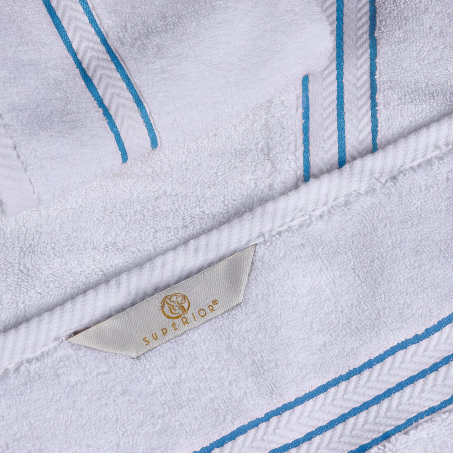Ultra Plush Turkish Cotton Super Absorbent Solid 2-Piece Bath Sheet Set - Light Blue