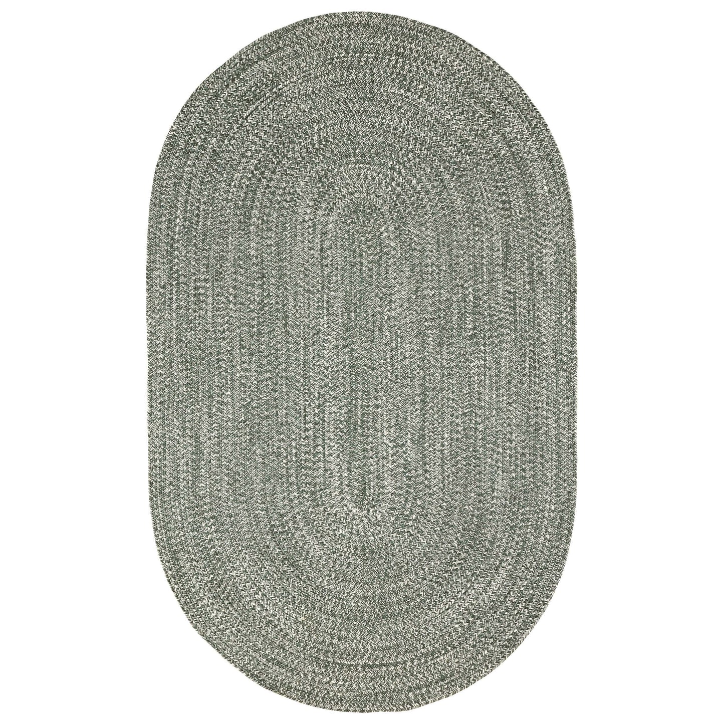 Reversible Braided Eco-Friendly Area Rug Indoor Outdoor Rugs - LagoonBreezeWhite